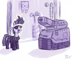 Size: 2000x1639 | Tagged: artist:sensko, cardboard box, crossover, derpibooru import, future twilight, konami, metal gear, monochrome, safe, solo, twilight sparkle, video game