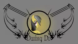 Size: 1920x1080 | Tagged: artist:eipred, artist:nero-inferno, daring do, derpibooru import, edit, looking at you, looking back, safe, solo, vector, wallpaper, wallpaper edit