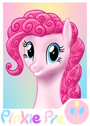 Size: 1108x1550 | Tagged: safe, artist:vasillium, derpibooru import, pinkie pie, solo