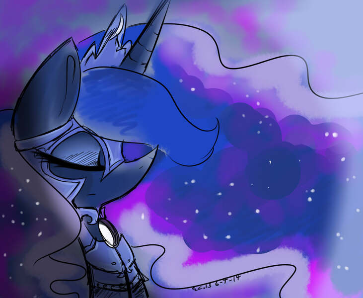 Size: 4753x3901 | Tagged: artist:scootaloocuteness, princess luna, safe, solo