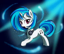 Size: 1077x907 | Tagged: artist:fajeh, cute, derpibooru import, headphones, safe, solo, vinyl scratch