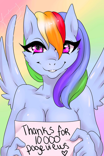 Size: 2000x3000 | Tagged: anthro, artist:fur-what-loo, breasts, cleavage, derpibooru import, female, questionable, rainbow dash, solo, solo female