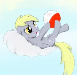 Size: 792x770 | Tagged: safe, artist:augustbebel, derpibooru import, derpy hooves, pegasus, pony, cloud, female, mare, polandball