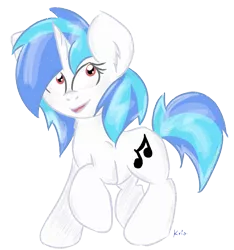 Size: 774x828 | Tagged: safe, artist:kristysk, derpibooru import, vinyl scratch, solo