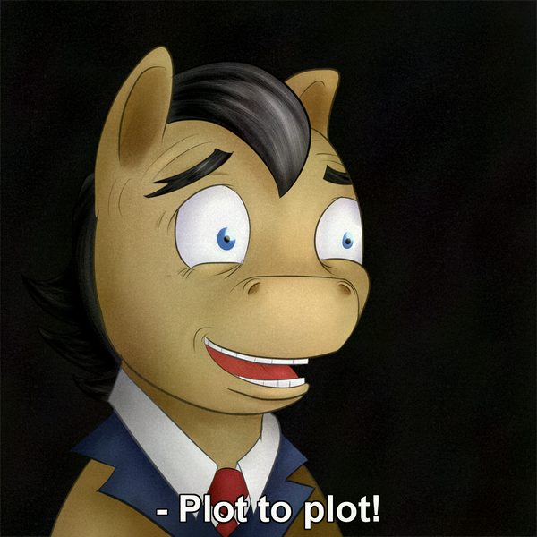 Size: 2000x2000 | Tagged: artist:ponyway, black background, butt to butt, crossover, derpibooru import, filthy rich, male, questionable, requiem for a dream, simple background, solo, solo male