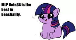 Size: 1184x628 | Tagged: derpibooru import, exploitable meme, filly twilight being offensive without telling a joke, filly twilight sparkle, filly twilight telling an offensive joke, meme, obligatory pony, solo, suggestive, twilight sparkle, vulgar