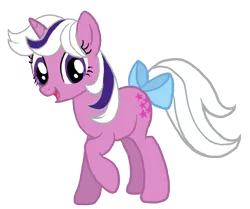 Size: 896x750 | Tagged: artist:cyberzerop, derpibooru import, g1, g1 to g4, generation leap, safe, simple background, solo, tail bow, transparent background, twilight sparkle, vector