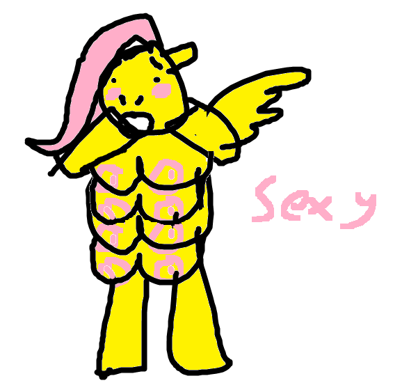 Size: 601x550 | Tagged: 1000 hours in ms paint, breasts, crotchboobs, crotchboobs plus chestboobs, derpibooru import, female, fluttershy, in-between boobs, ms paint, multiboob, multiple nipples, nipples, nudity, questionable, sexy, solo, solo female, stylistic suck, teats