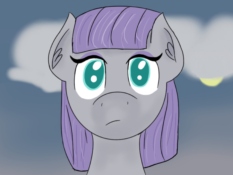 Size: 1024x768 | Tagged: artist:somethingclever5, cloud, cloudy, derpibooru import, maud pie, portrait, safe, solo, sun