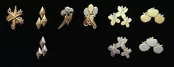 Size: 598x231 | Tagged: safe, derpibooru import, 2013, big apple ponycon, custom, cutie mark, irl, mylittleties, necktie, pin