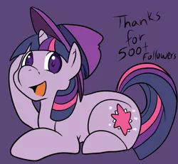 Size: 650x600 | Tagged: artist:lustrous-dreams, ask, ask filly twilight, derpibooru import, filly, hat, safe, solo, tumblr, twilight sparkle, younger