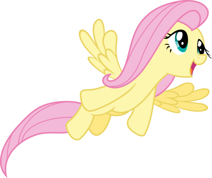 fluttershy walking