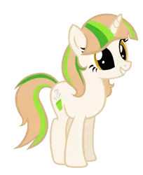 Size: 390x479 | Tagged: safe, artist:milkywut, derpibooru import, oc, oc:vanilla latte, unofficial characters only, pony, unicorn, solo