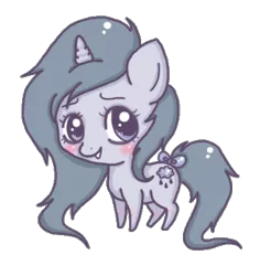 Size: 413x419 | Tagged: safe, artist:minessa, derpibooru import, oc, oc:storm chaser, unofficial characters only, pony, unicorn, solo