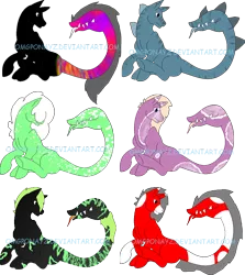 Size: 674x755 | Tagged: safe, artist:omgponayz, derpibooru import, oc, unofficial characters only, original species, adoptable, augmented tail, blank flank