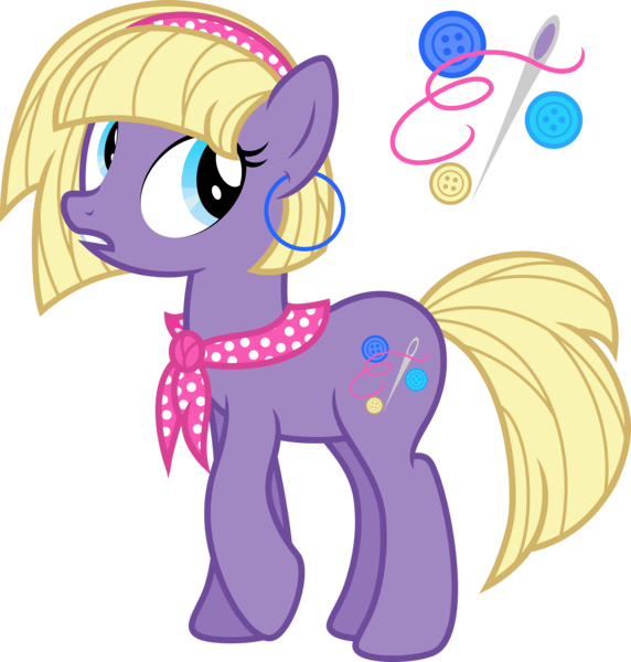 Size: 7000x7339 | Tagged: safe, artist:claritea, derpibooru import, oc, oc:sewing button, unofficial characters only, earth pony, pony, absurd resolution, bulgaria, clothes, earring, hairband, scarf, simple background, solo, transparent background, vector