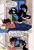 Size: 1237x1826 | Tagged: safe, artist:newyorkx3, derpibooru import, oc, oc:tommy, oc:tommy junior, unofficial characters only, earth pony, human, pony, bed, blank flank, bouncing, colt, dialogue, duo, duo male, father, father and child, father and son, foal, image, indoors, male, non-mlp oc, png, school, self insert, sleeping, son, speech bubble, traditional art, window