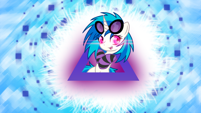 Size: 1920x1080 | Tagged: safe, artist:he4rtofcourage, artist:lugiponi, derpibooru import, vinyl scratch, pony, unicorn, clothes, cute, female, mare, socks, solo, striped socks, vector, wallpaper