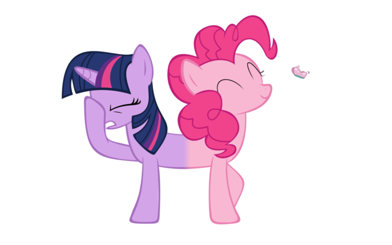 Size: 900x563 | Tagged: safe, artist:parttimebrony, derpibooru import, pinkie pie, twilight sparkle, butterfly, angry, catdog, conjoined, cute, eyes closed, facehoof, female, frown, fusion, gritted teeth, happy, hilarious in hindsight, lesbian, pushmi-pullyu, shipping, smiling, twinkie, wat, we have become one, what has science done, wtf