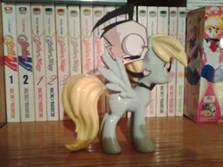 Size: 819x614 | Tagged: safe, artist:spectra22, derpibooru import, derpy hooves, pegasus, pony, dib membrane, female, funko, invader zim, mare, paper child, sailor moon, toy