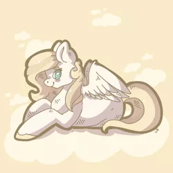 Size: 1024x1024 | Tagged: safe, artist:pegsie, derpibooru import, oc, unofficial characters only, pegasus, pony, art trade, coffee, solo