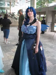 Size: 487x650 | Tagged: cosplay, derpibooru import, human, irl, irl human, otakon, photo, princess luna, safe