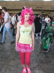 Size: 487x650 | Tagged: cosplay, derpibooru import, human, irl, irl human, otakon, photo, pinkie pie, safe