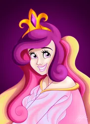 Size: 2400x3300 | Tagged: artist:haylizbeth, derpibooru import, human, humanized, princess cadance, safe, solo