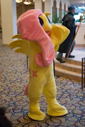 Size: 4442x6656 | Tagged: absurd resolution, artist:lemonkylie, babscon, cosplay, derpibooru import, fluttershy, fursuit, human, irl, irl human, photo, safe