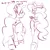 Size: 700x700 | Tagged: suggestive, artist:goat train, deleted from derpibooru, derpibooru import, cookie crumbles, pinkie pie, chubby, chubby crumbles, clothes, dialogue, fat, image, monochrome, plot, plot pair, png, sweat, sweatband, thicc ass, thicc thighs, underhoof, workout outfit