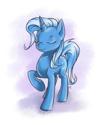 Size: 680x850 | Tagged: safe, artist:moenkin, derpibooru import, trixie, pony, unicorn, eyes closed, female, mare, simple background, solo, transparent background