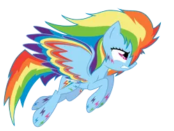 Size: 1600x1200 | Tagged: safe, artist:thelyuba1211, derpibooru import, rainbow dash, rainbow power, solo