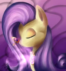 Size: 754x814 | Tagged: safe, artist:xbaz0uk4x, derpibooru import, fluttershy, cute, element of kindness, painting, solo