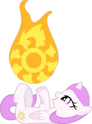 Size: 1297x1748 | Tagged: safe, artist:imageconstructor, derpibooru import, princess celestia, pony, .svg available, cewestia, cute, filly, on back, simple background, solo, sun, svg, tangible heavenly object, transparent background, vector
