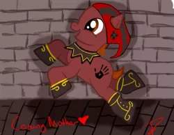 Size: 501x388 | Tagged: artist:snowyprincessoftime, cicero, dark brotherhood, derpibooru import, ponified, pony creator, safe, skyrim, solo, the elder scrolls