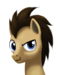 Size: 520x650 | Tagged: artist:gennbu, derpibooru import, doctor whooves, safe, solo, time turner