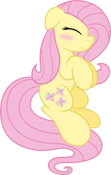 Size: 6000x9452 | Tagged: absurd resolution, artist:drawponies, artist:mactavish1996, blushing, derpibooru import, fluttershy, safe, simple background, sleeping, solo, transparent background, vector