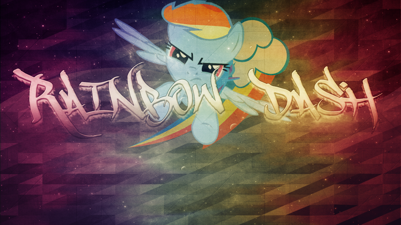 Size: 1920x1080 | Tagged: safe, artist:joshiepup, derpibooru import, rainbow dash, pegasus, pony, cutie mark, female, flying, mare, solo, vector, wallpaper