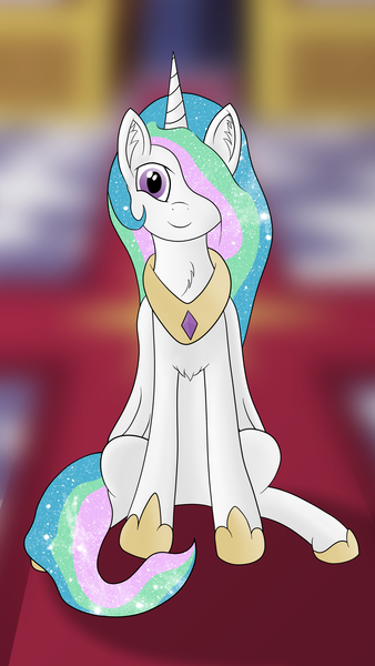 Size: 2363x4200 | Tagged: safe, artist:cyntehl, derpibooru import, princess celestia, solo