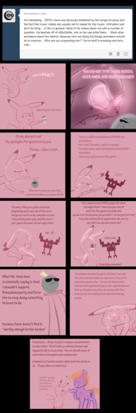 Size: 900x2724 | Tagged: artist, artist:pikapetey, ask, bronydanceparty, comic, derpibooru import, life lesson, meta, oc, oc:bronydanceparty, pikapetey, safe, tiarawhy, tumblr, unofficial characters only