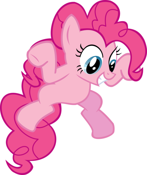 Size: 4529x5403 | Tagged: absurd resolution, artist:decompressor, derpibooru import, pinkie pie, safe, simple background, smiling, solo, transparent background, vector