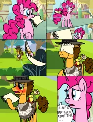 Size: 1024x1347 | Tagged: dead source, safe, artist:jollyjoltik, derpibooru import, boneless, boneless 2, cheese sandwich, pinkie pie, blushing, cheesepie, comic, female, male, shipping, straight