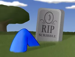 Size: 1280x989 | Tagged: artist:my-little-scribble, artist:scribble, derpibooru import, gravestone, graveyard, oc, oc:scribble, safe, solo, undead, unofficial characters only