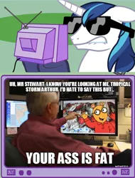 Size: 394x519 | Tagged: arthur, arthur read, barely pony related, computer, dat butt, derpibooru import, exploitable meme, image macro, meme, national hurricane center, obligatory pony, safe, shining armor, the ass was fat, tropical storm arthur, tv meme