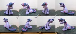 Size: 1024x460 | Tagged: artist:moenkin, derpibooru import, grumpy, safe, sculpture, solo, twilight sparkle