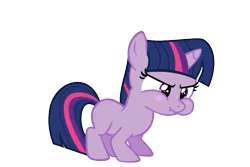 Size: 900x600 | Tagged: artist:s.guri, blushing, cute, derpibooru import, filly, for whom the sweetie belle toils, frown, puffy cheeks, safe, scrunchy face, simple background, solo, transparent background, twiabetes, twilight sparkle, vector, younger