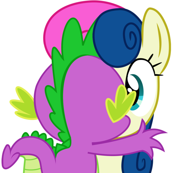 Size: 1044x1042 | Tagged: artist:twilightpoint, bon bon, derpibooru import, edit, kissing, love, safe, shipping, spike, spikebon, sweetie drops