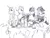 Size: 1024x774 | Tagged: safe, artist:wisdom-thumbs, derpibooru import, big mcintosh, braeburn, prince blueblood, shining armor, earth pony, pony, unicorn, zombie, grayscale, gun, image, jpeg, male, molotov cocktail, monochrome, pencil drawing, shotgun, simple background, stallion, submachine gun, thompson submachine gun, traditional art, weapon, white background