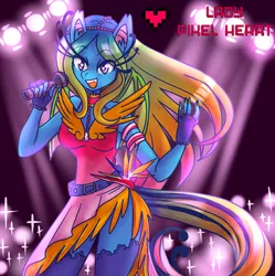 Size: 400x402 | Tagged: anthro, anthro oc, artist:ladypixelheart, dead source, derpibooru import, idol, nail polish, oc, safe, solo, unofficial characters only