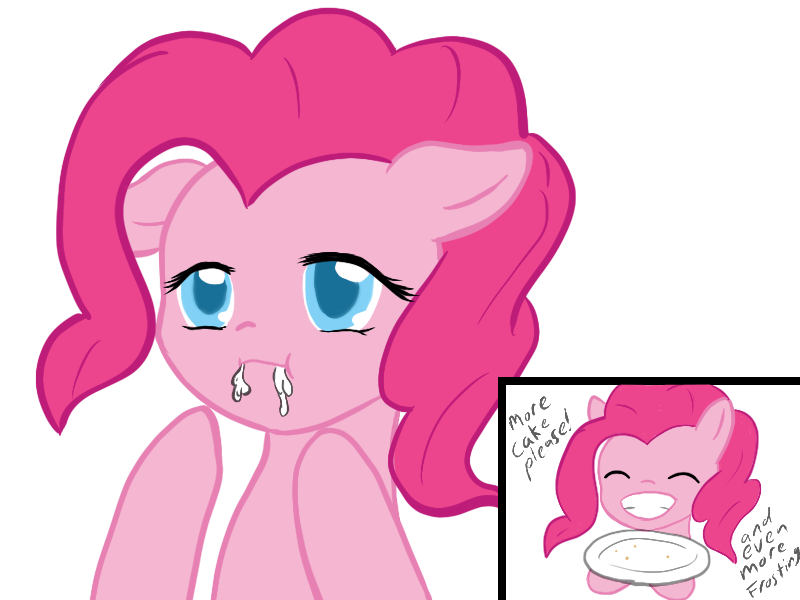 Size: 800x600 | Tagged: artist:anonponymk7, derpibooru import, frosting, pinkie pie, plate, suggestive